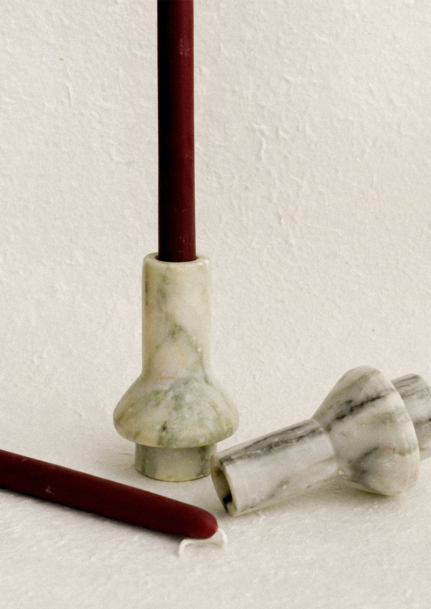 Hera Marble Taper Holder