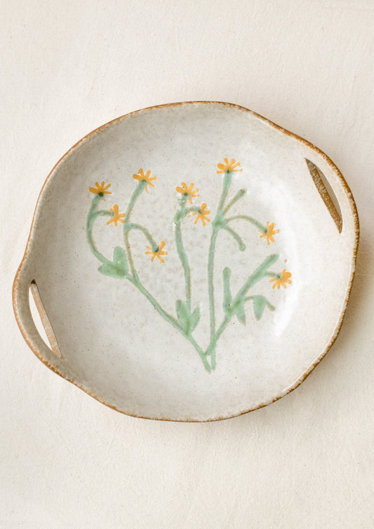 Wildflower Ceramic Serving Bowl