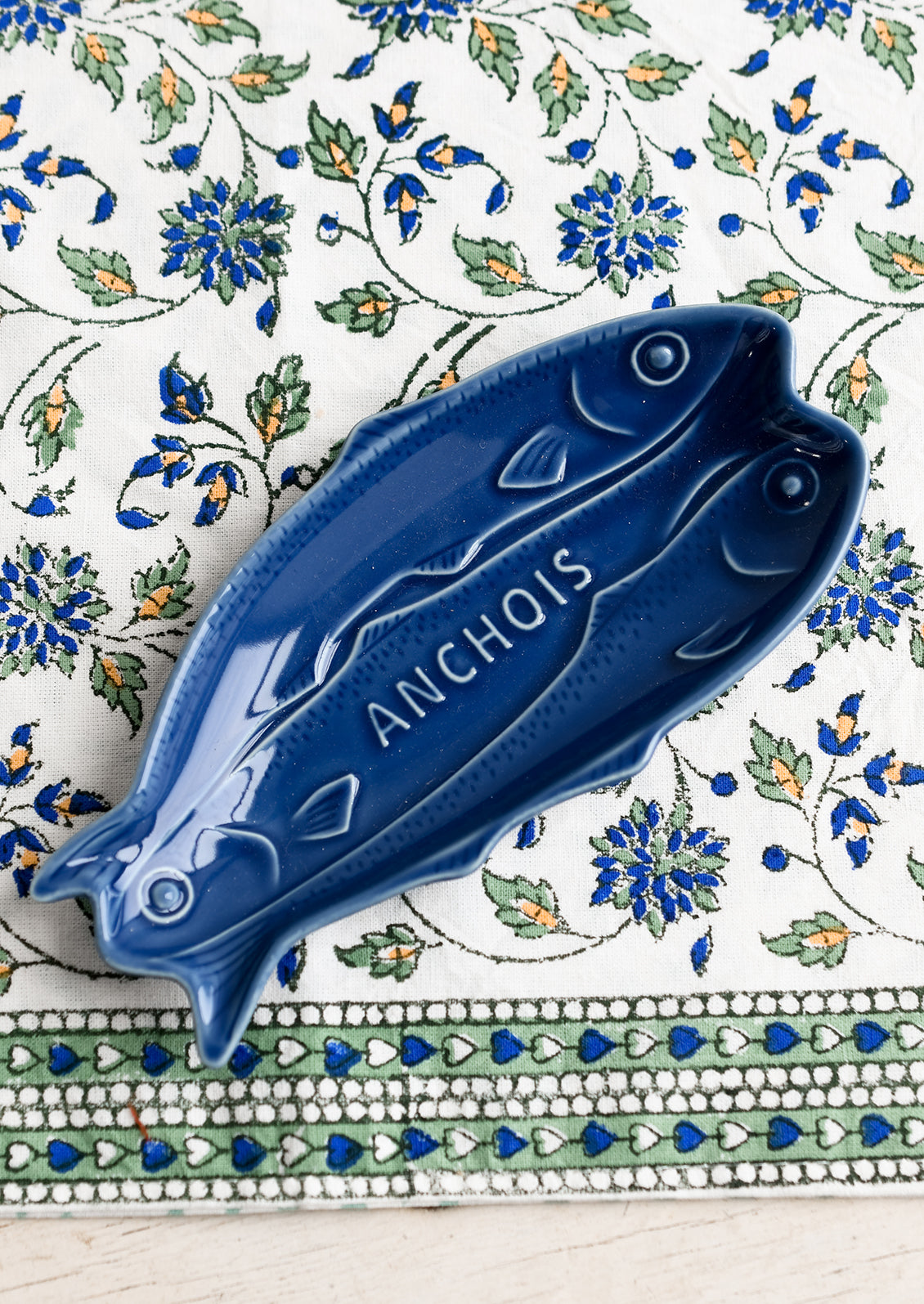 Anchovies Ceramic Dish