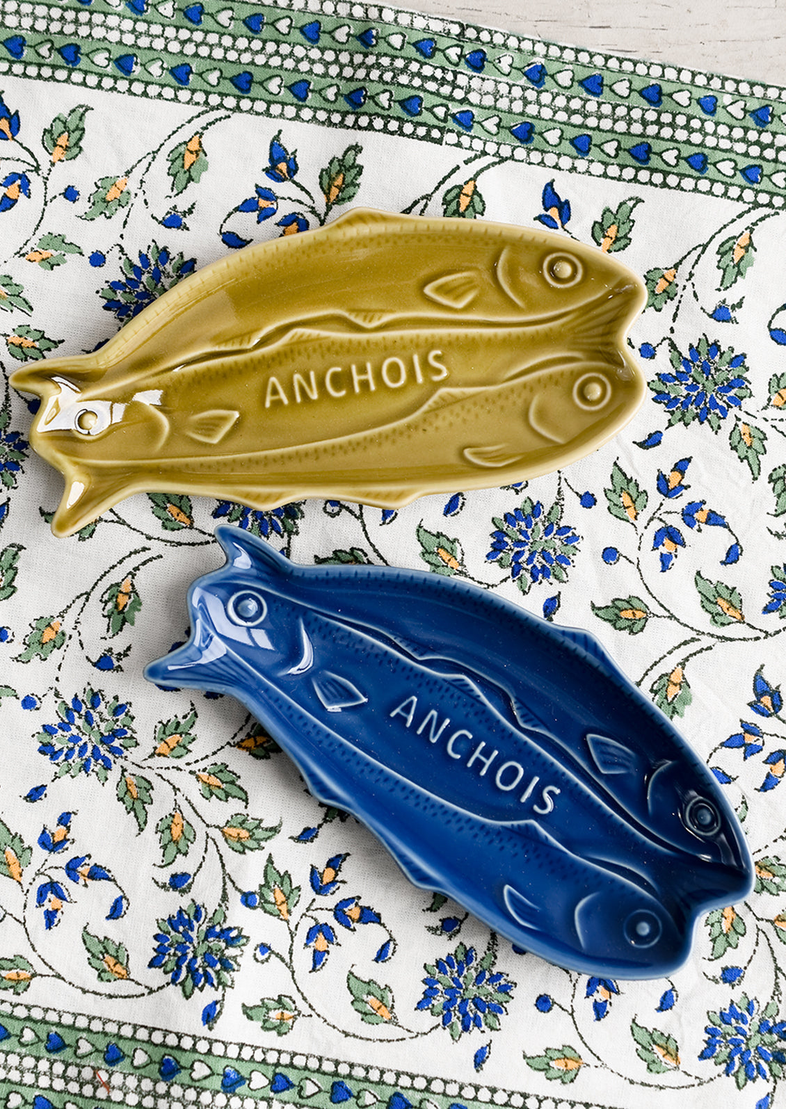 Anchovies Ceramic Dish