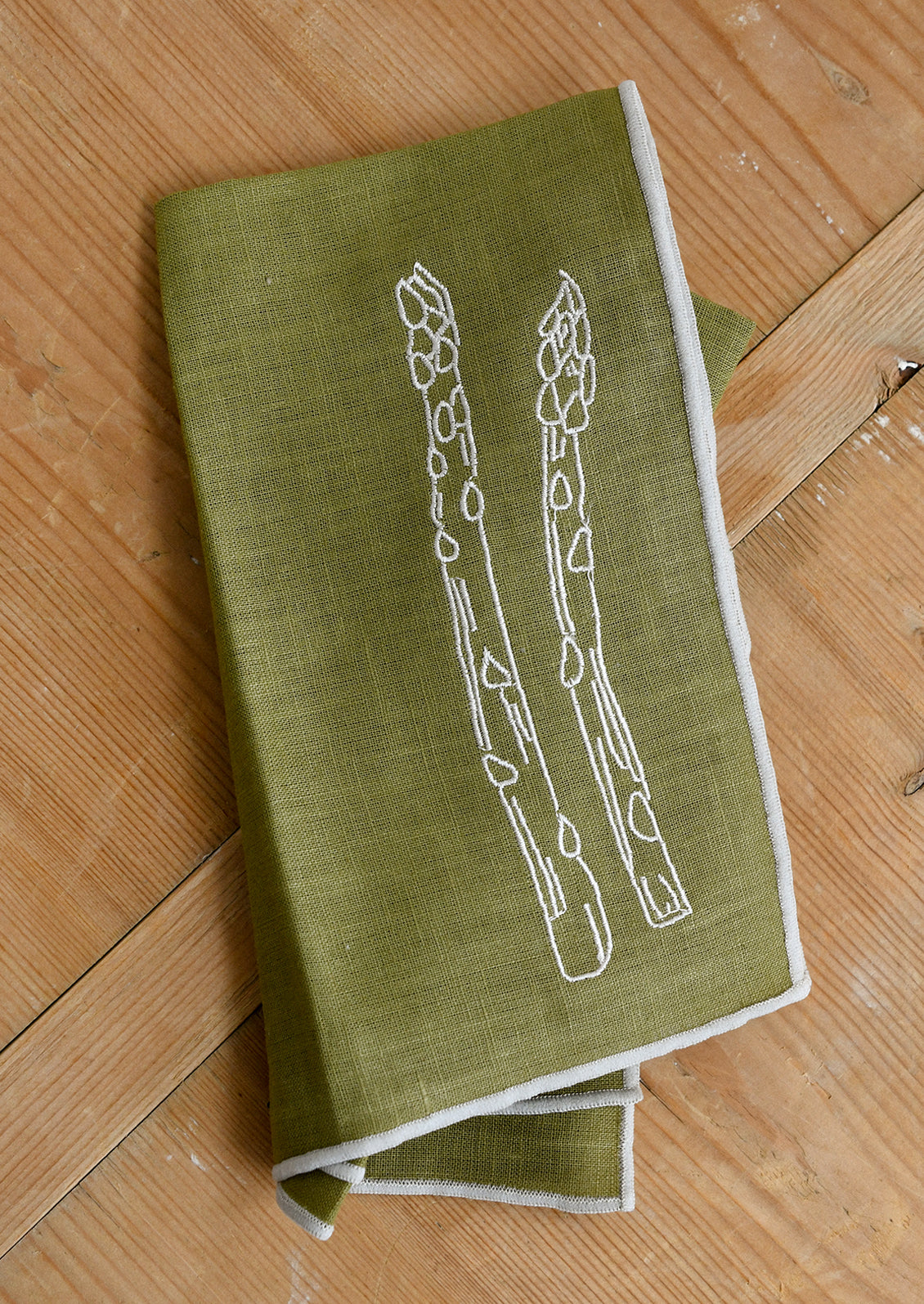Dinner Party Embroidered Napkin