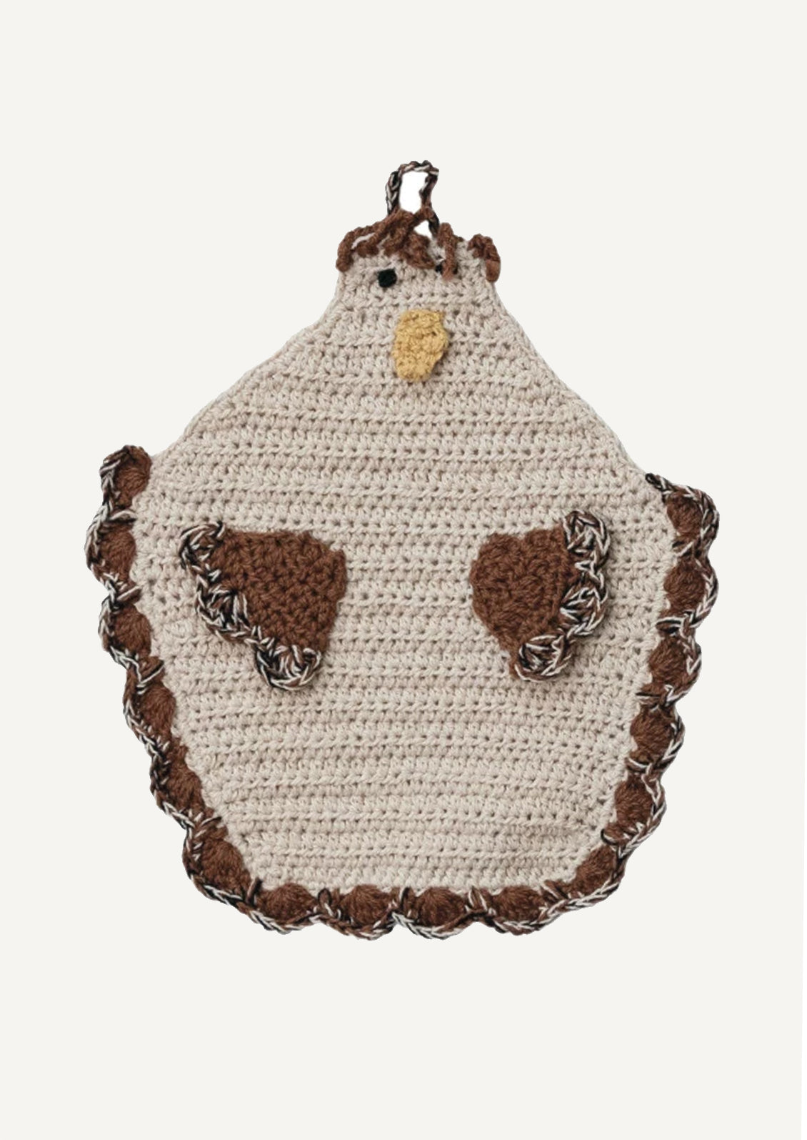 Crocheted Chicken Potholder