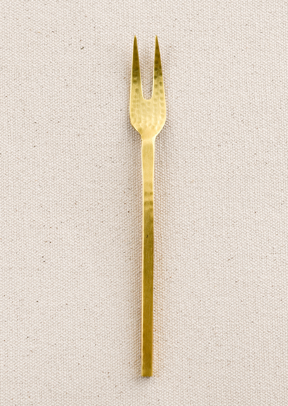 Hammered Gold Canapé Utensils