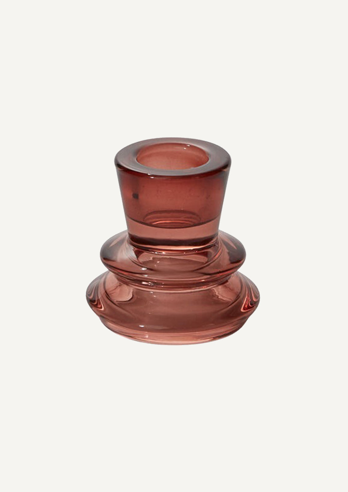 Ceylon Glass Taper Holder