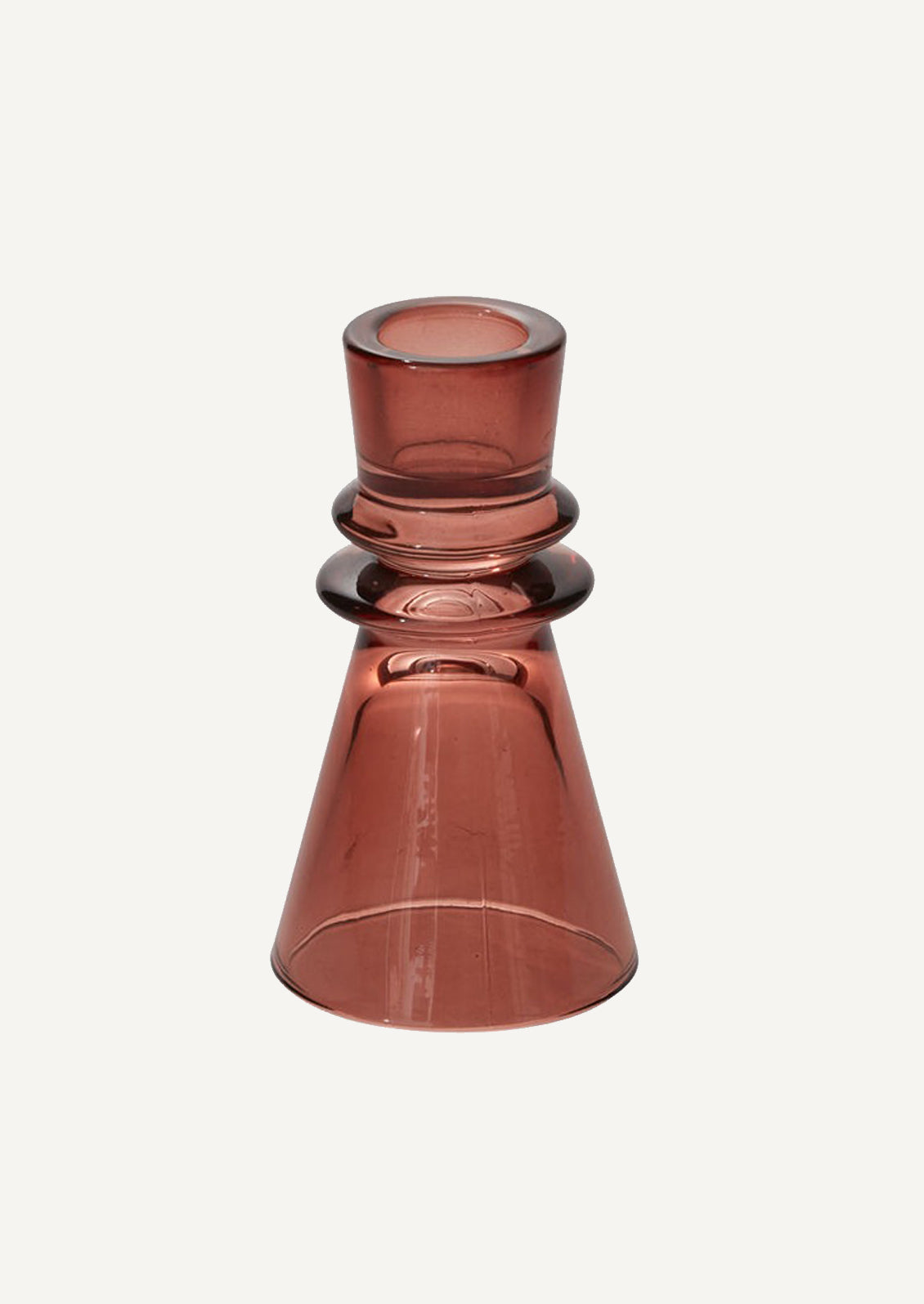 Ceylon Glass Taper Holder