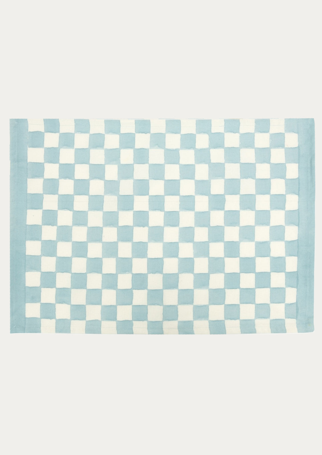 Checkered Block Print Placemat