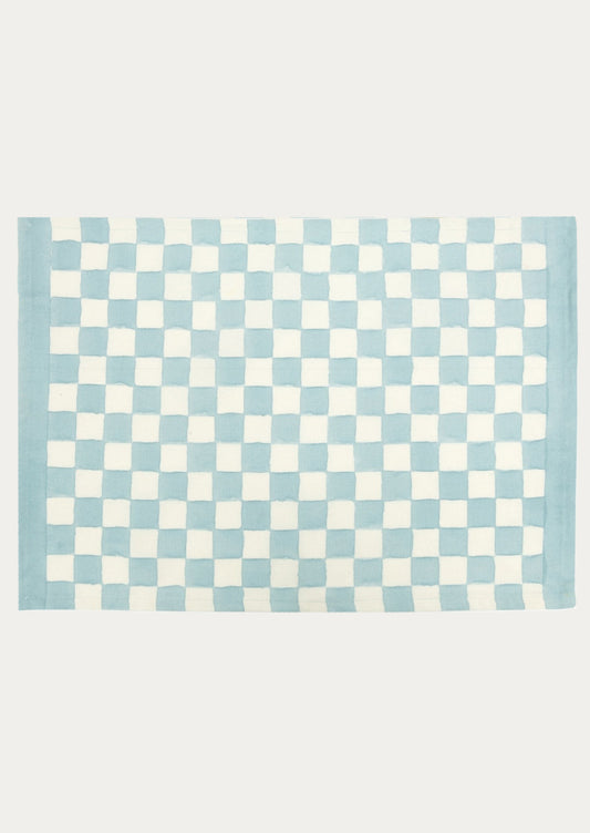 Checkered Block Print Placemat