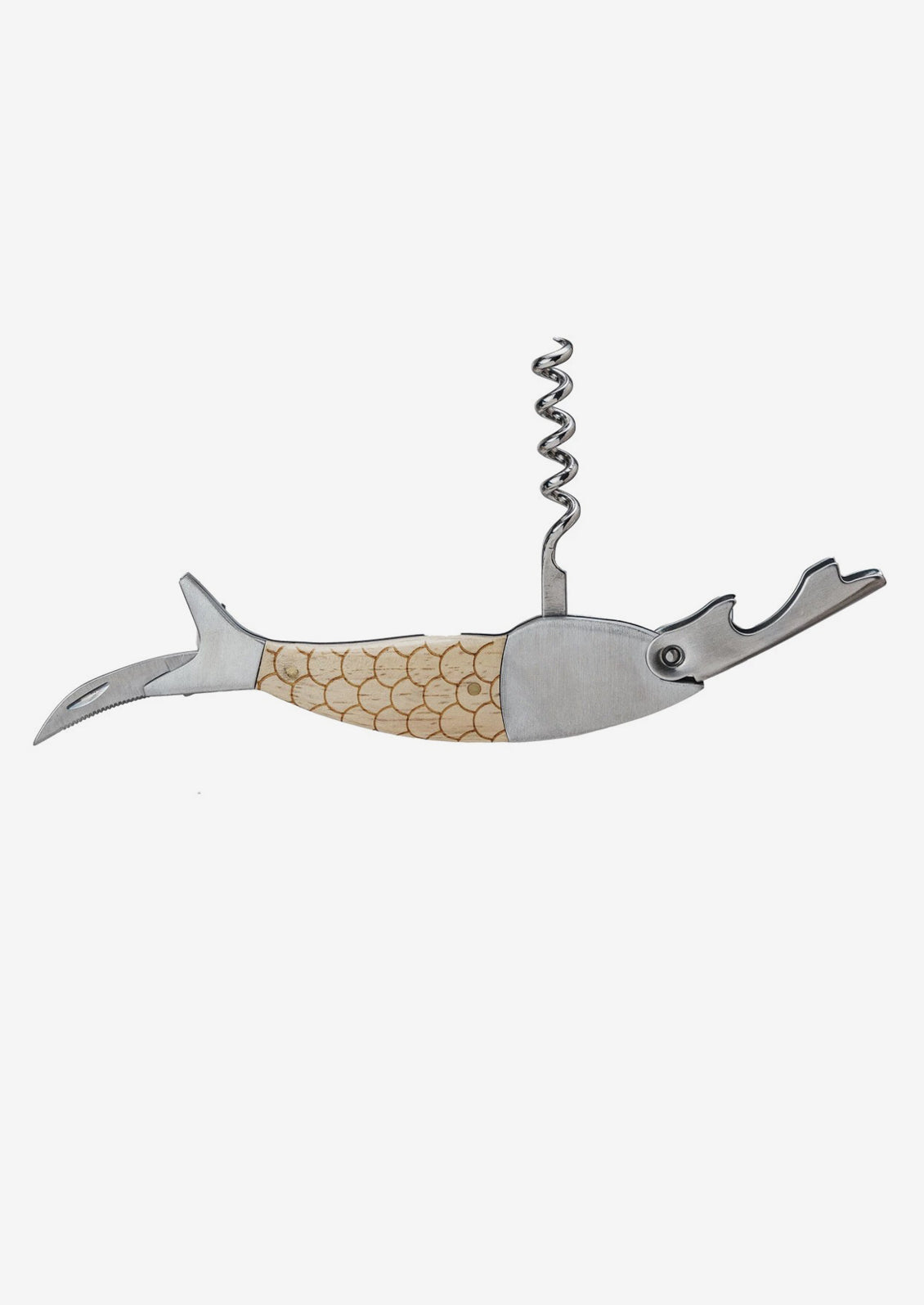 Sardine Corkscrew & Bottle Opener