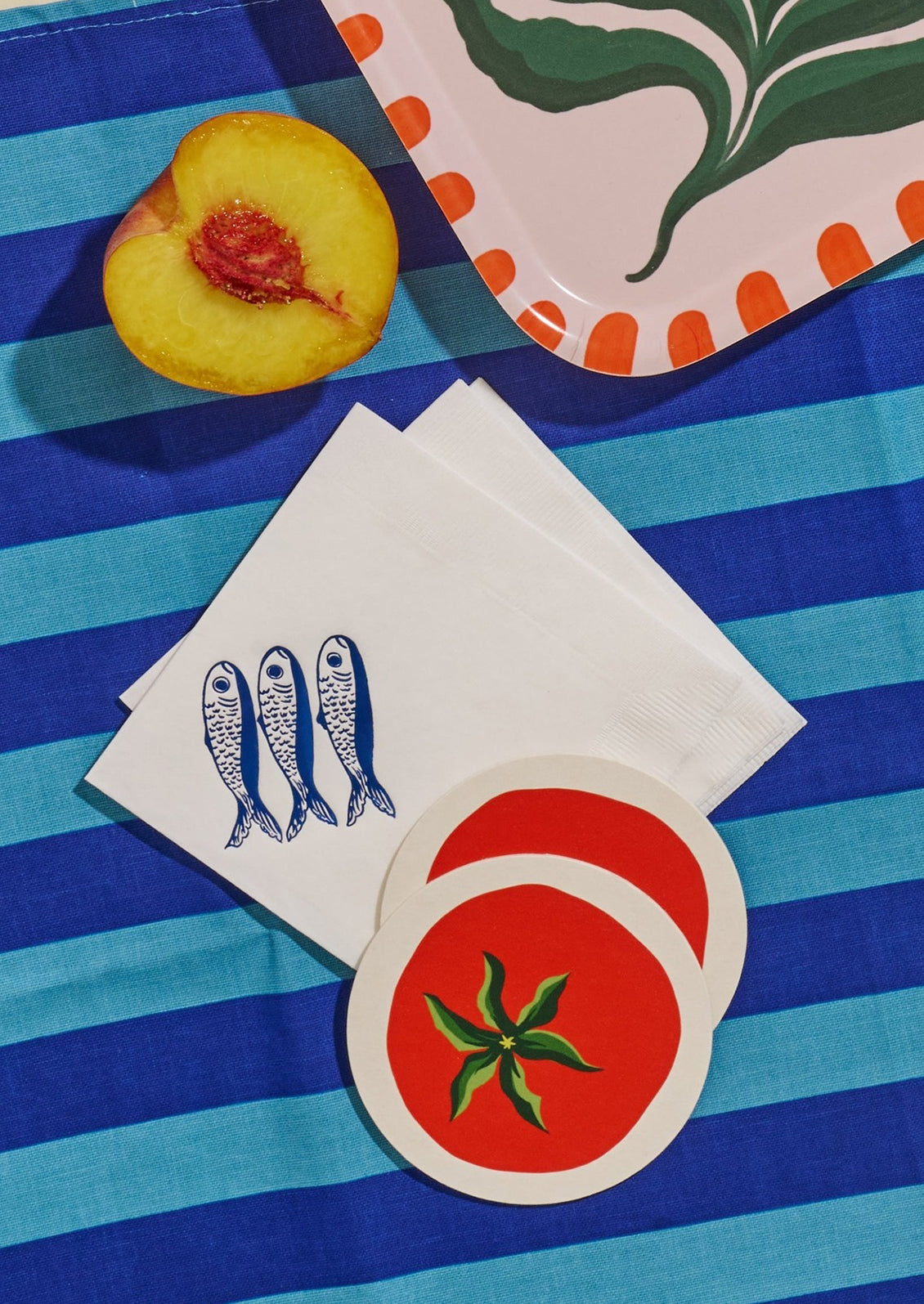 Hors D'oeuvres Paper Cocktail Napkins